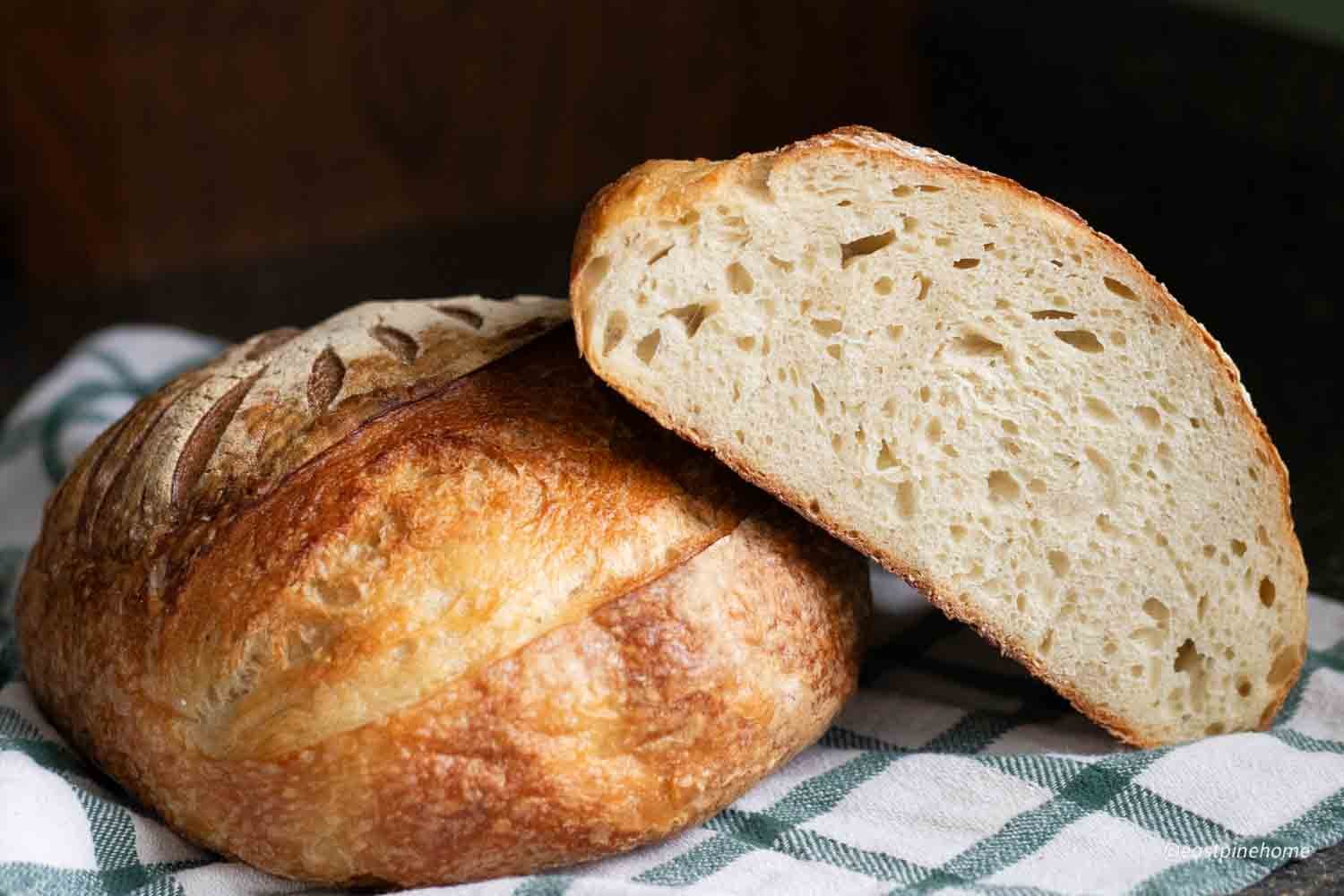 Simple Sourdough Bread (IN CUPS)-image